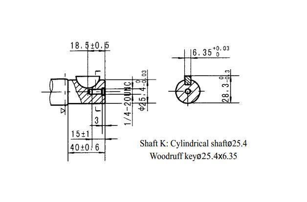 Blince Model Omph36-H4-K-S Replace Eaton 101-2816-009 Orbital Motor