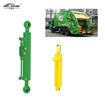 One Way Front Flange Double Acting Telescopic Dump Truck Hydraulic Cylinder for Garbage Truck Mobile Equipment