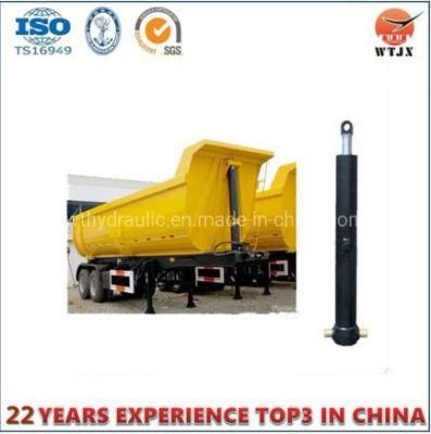 Hyva Type Telescopic Hydraulic Cylinder for Tipper with High Quality on Sale