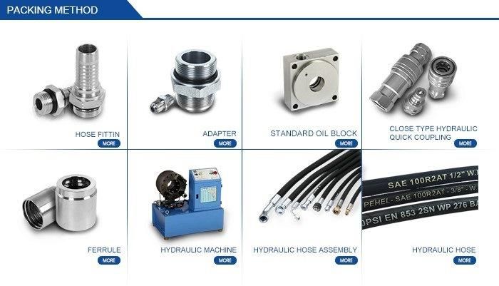 Male NPT Hexagon Plug Hydraulic Adapter