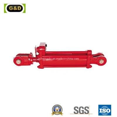 Custom Tie Rod Two Way Double Acting Single Acting Tractor Loader Hydraulic Cylinder