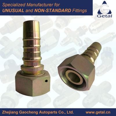 Yuhuan Manufacture Hydraulic Fittings Tube to Hose Quick Connection Fittings Swivel Fittings