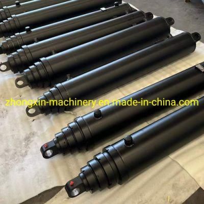Multistage Parker Type Telescopic Hydraulic Cylinder for Dump Truck