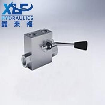 Mobile Hydraulic Single Pilot Operated Check Valves with Manual Shut-off