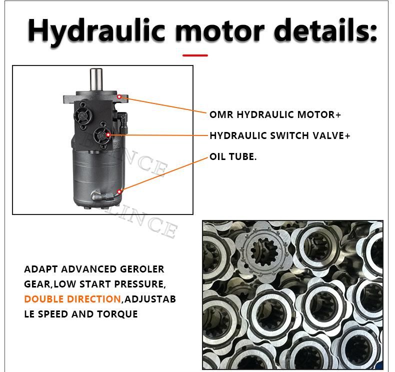 Hydraulic Shoe Machine Brake Motor Bmr-Bk01 Hydraulic Motor with Brake