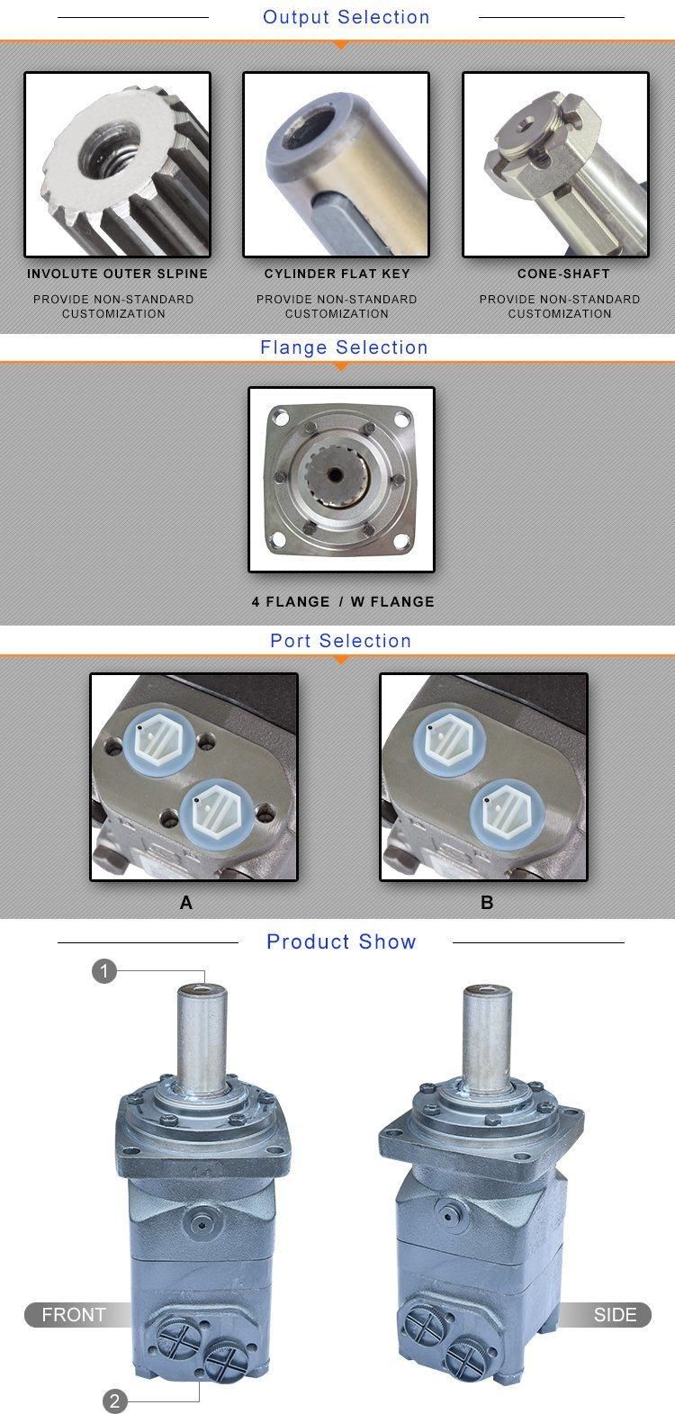 Hydraulic Winch with Orbital Motor