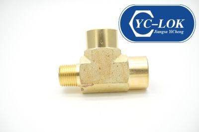 High Quality NPT Tee Tube Adapter/Fittings