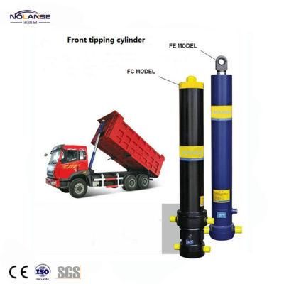 Long Stroke Customized Welding Multi Stage Single Acting Double Acting Hydraulic Cylinders For Dump Truck For Sale Professional Manufacturer