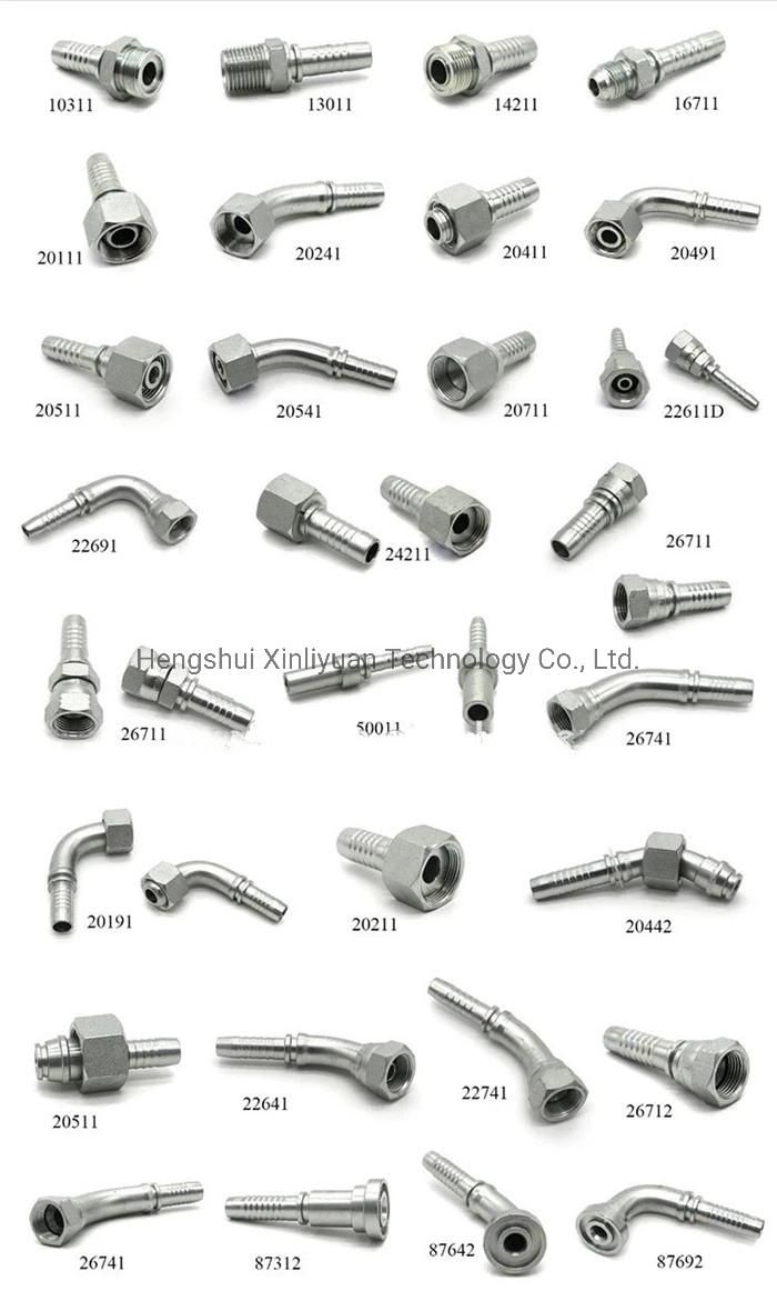 Male SAE O-Ring Seal Straight Hydraulic Hose Connector