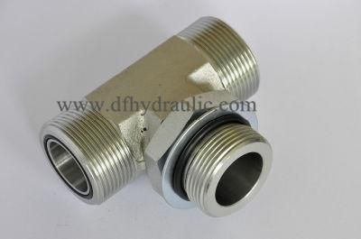 Tee Type O-Ring Face Seal Unf Thread Pipe Fitting
