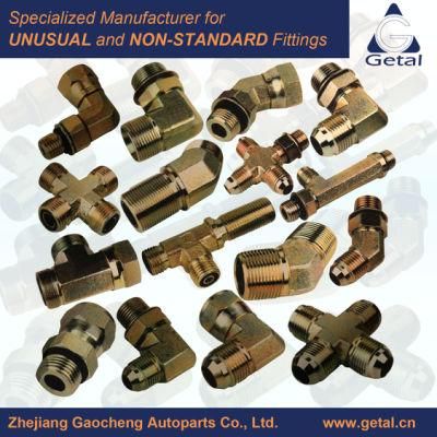 Yuhuan Manufacturer Hydraulic Tube Fittings and Pipe Fittungs