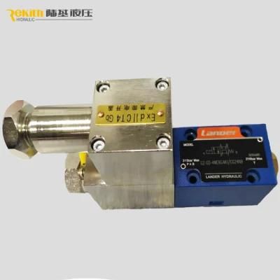 Hydraulic Valve Gd-We6 Explosion-Proof Solenoid Control with Mine Pump Lander