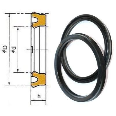 Hydraulic Seals for Reciprocal Movement Iuh Special Packing Rod Seal