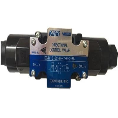 Japan Tokimec Tokyo Keiki Dg4V-3-6A-M-P2-T-7-P20-54 Hydraulic Solenoid Directional Valve