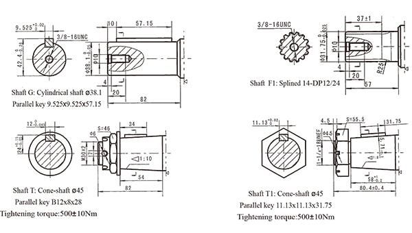 Cold Planers Omt 200 Hydraulic Motor