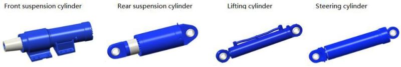 Komatsu Mining Haul Truck Em8840/G Hydraulic Cylinder Rear Suspension Heavy Duty Cylinder for Dump Truck