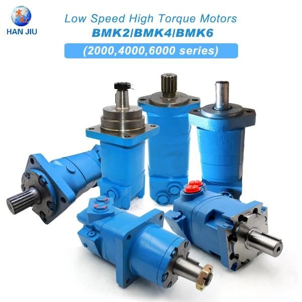 Low Speed High Torque Gerotor Hydraulic Motor Char Lynn 2000 Series Straight Shaft 2K-195 604-0447