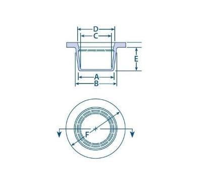 Hydraulic Line LDPE Round Cover Plug for Tubing