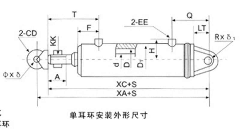 Hydraulic Cylinder for Vehicle Machinery