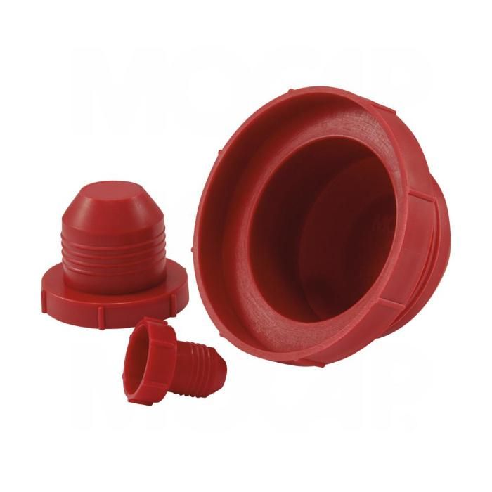 Mocap Screw Fittings Cover Threaded Plastic Plugs for Flared Jic Fittings (FJP)