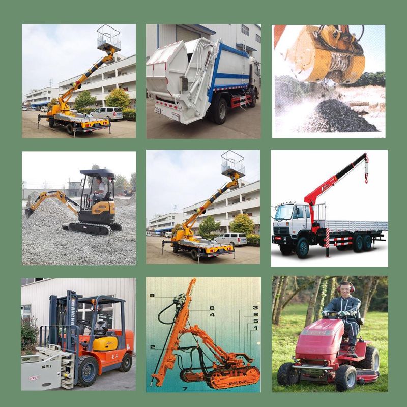 Customized Excavator Wood Log Timber Grab Cycloid Compact Swing Rotation Hydraulic Motor