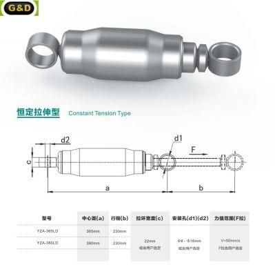 Mini Small 45mm Diameter Constant Hydraulic Damper for Women Exercise Machines