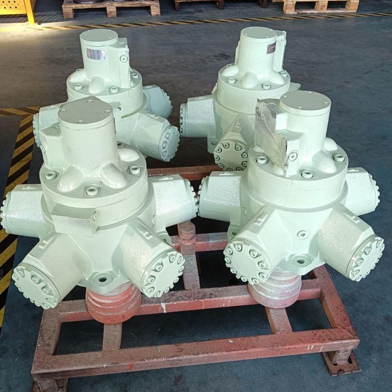 Low Speed High Torque Radial Piston Hydraulic Motor Kpm Staffa Hmb Series Replace Kawasaki Hmb080/125/200/270/325