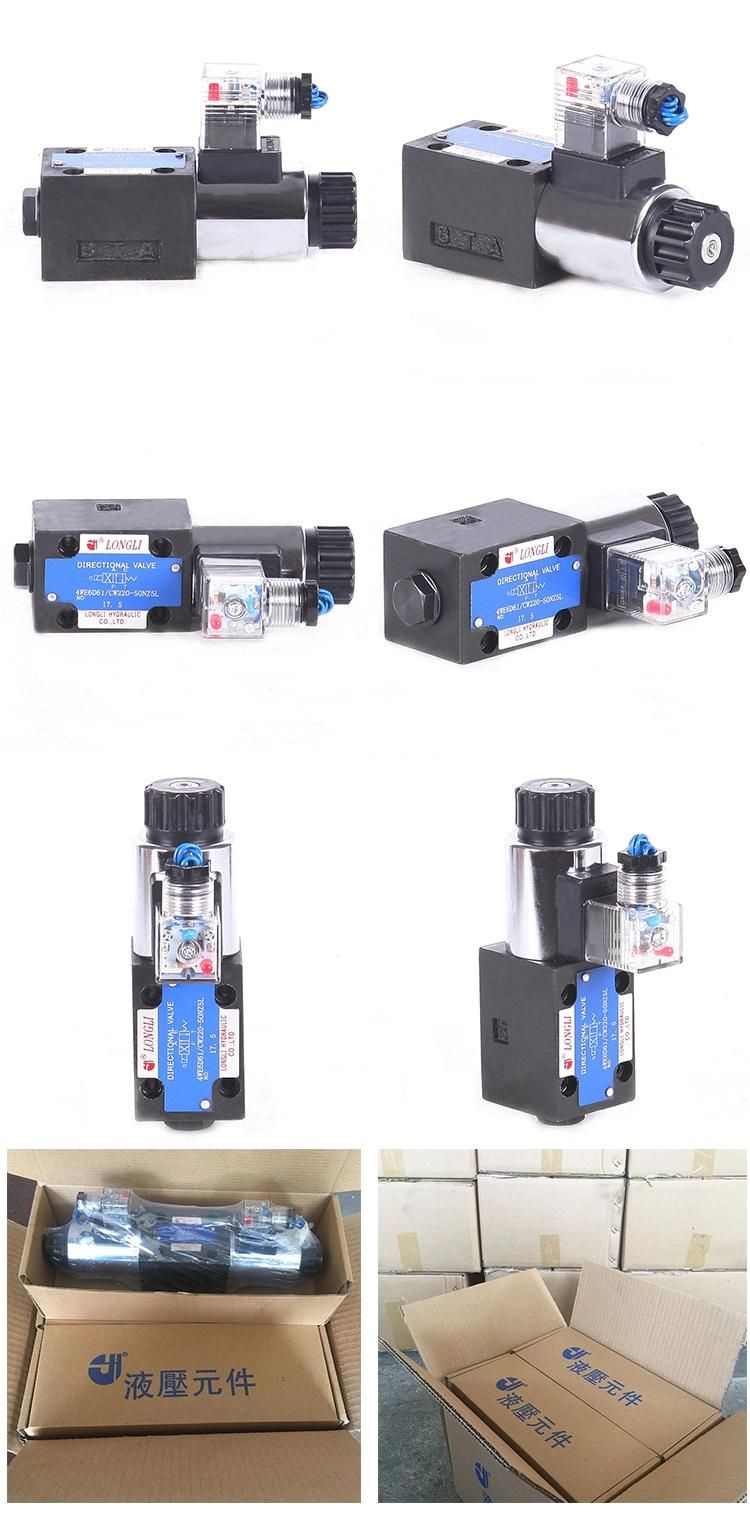 Single Head 4we6 Hydraulic Solenoid Directional Valve