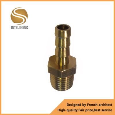 1/8 NPT to 5/16 Brass Straight Hose Barb Fitting Brass Joint Pipe Fittings Cross Fitting