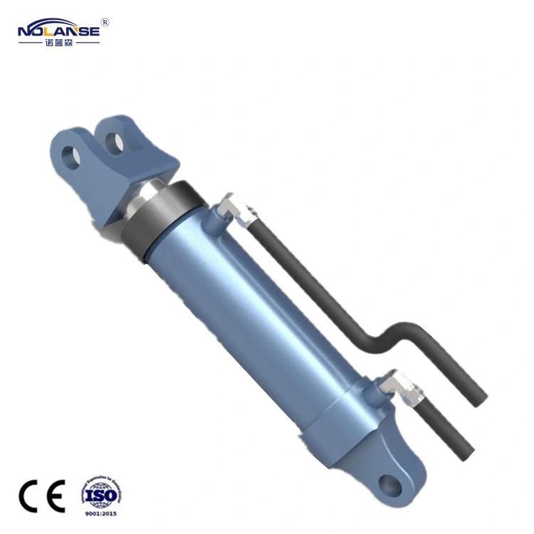 Customized 2500 Psi Standard Duty Type for Vehicles Multi Stage Long Stroke Telescopic Stainless Steel Hydraulic Cylinder