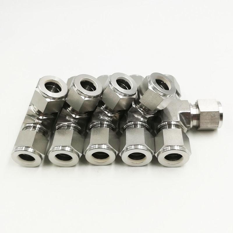 Yc-Lok Ss 3 Way Union Tee Hydraulic Tube Fittings Compression Fittings