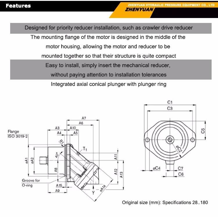 Rexroth A2fe Series Hydraulic Motor