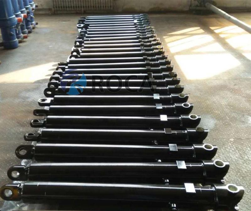 SD74dB-6-144 Parker Type Double Acting Telescopic Hydraulic Cylinder