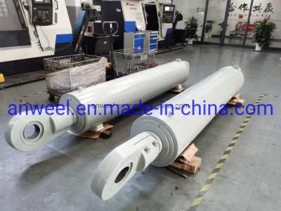 Front-End Telescopic Hydraulic Cylinder with Piston Eye for Dumper Truck