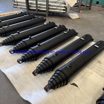 American Type Telescopic Hydraulic Cylinder for Dump Truck