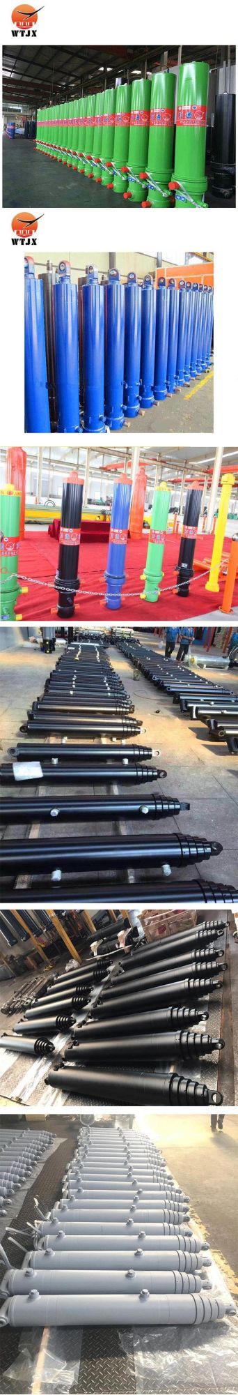 Dump Truck Telescopic Hydraulic Cylinder Parts