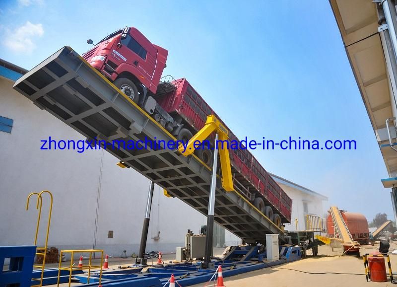 4 Stage Hydraulic Cylinder for 60t Unloading Platform