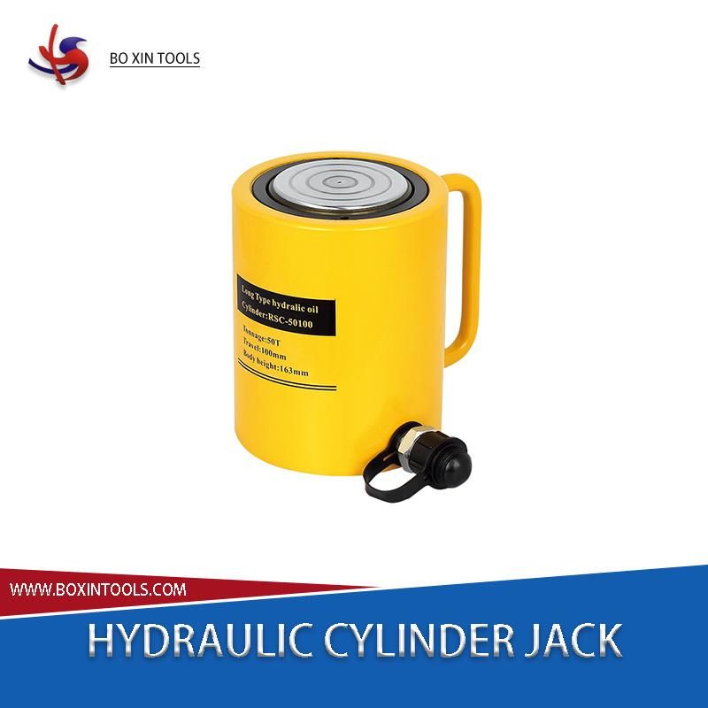 50 Ton 100mm Long Stroke Hydraulic Cylinder Jack (RSC-50100)
