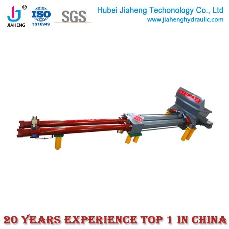 High Work Efficiency Truck Mounted Boom Pump System With Long Distance Delivery