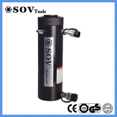 Sov Brand Double Acting Lock Nut Hydraulic Cylinder