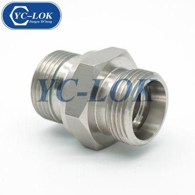 Bsp Hydraulic Adapter Straight Tube Fittings