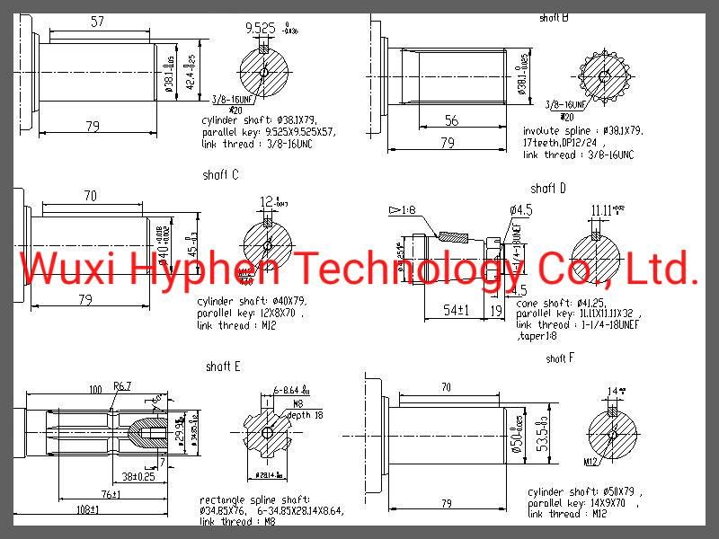 Orbital Hydraulic Motor Eaton Char-Lynn 112/113/114