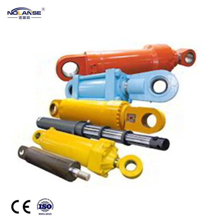 Engineering Vehicle of Welded Hydraulic Cylinders High Quality Double Acting Hydraulic Cylinders for Vehicle Customized High Quality Telescopic Cylinder