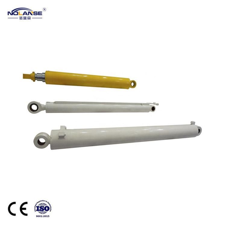 Manufacturer Custom Hydraulic Cylinder Marine Offshore Chemical Resistant Long Stroke Telescopic Hydraulic Cylinder
