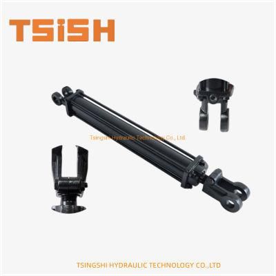 Clevis Tie Rod Double Acting 8 Inch Stroke Hydraulic Cylinder
