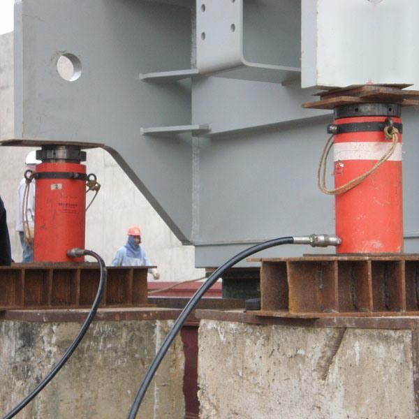 High Tonnage Safety Lock Hydraulic Cylinder