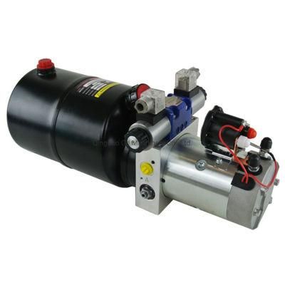 Hydraulic Power Unit Pack Dumping Truck Covering Steel 12V DC Hydraulic Pump