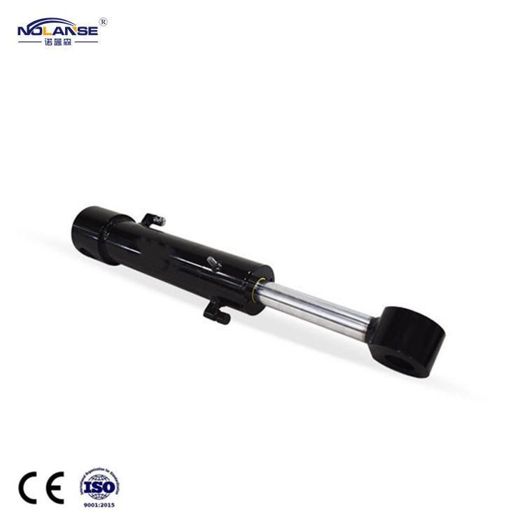 Customized Steel Casting Industry Heavy Duty Vehicle Single Piston Double Action Hydraulic Cylinder