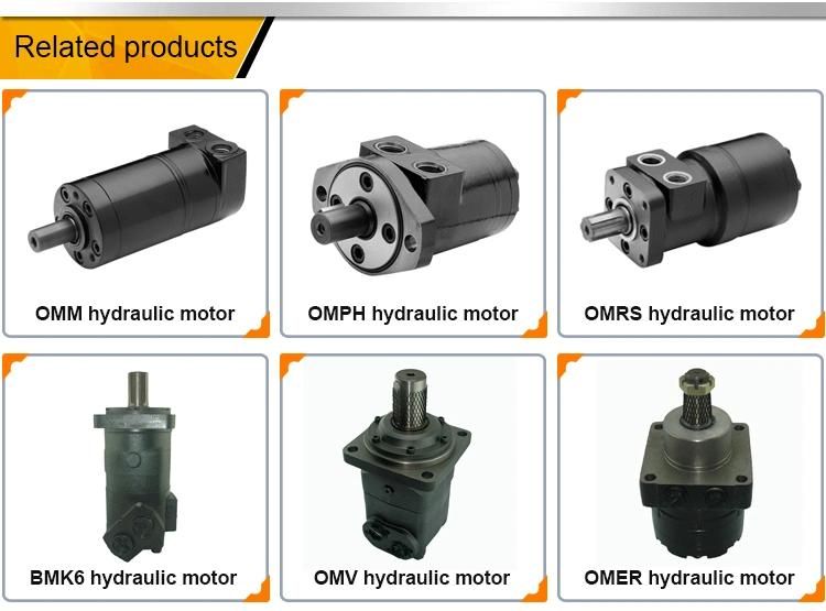 High Efficiency Excavator Replacement Spare Parts Drive Hydraulic Motor Omv Series