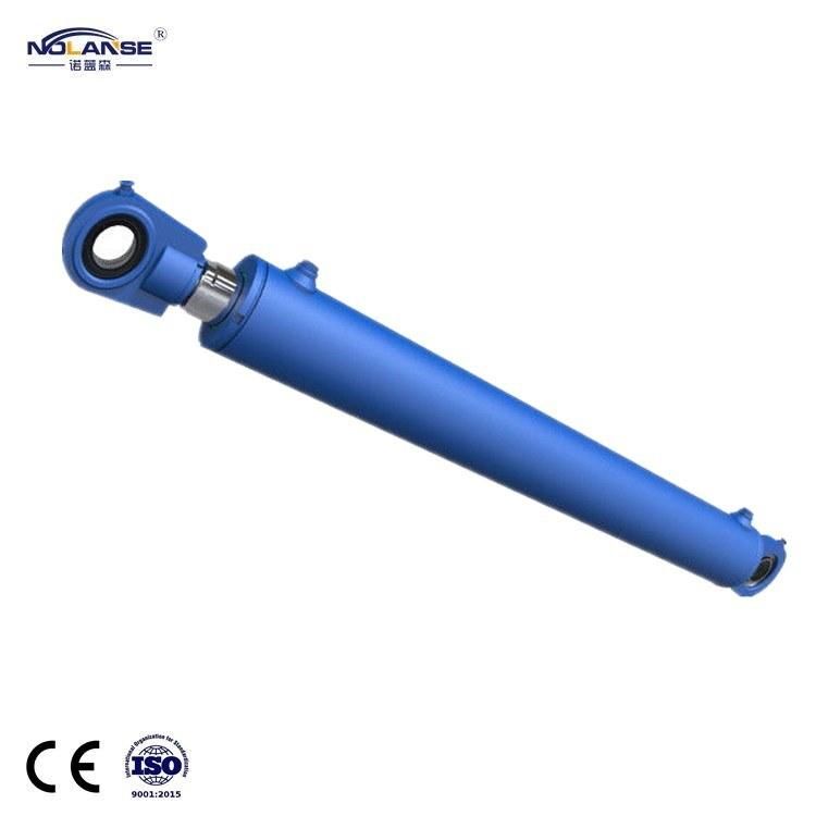 Tie Rod Cylinder Hydraulic Arm Hydraulic Controls Customized Different Welded Piston Rod Head Single Ear Hydraulic Cylinder